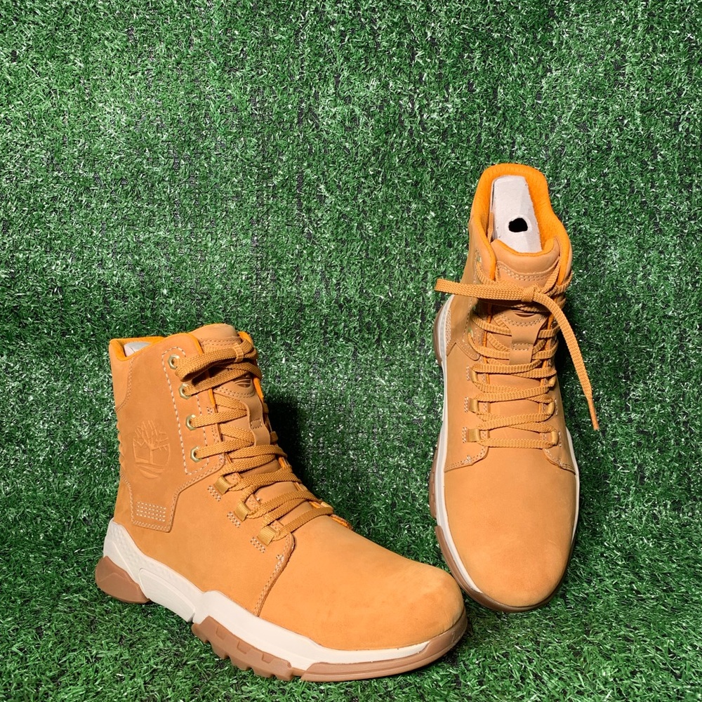 TIMBERLAND MENS CITYFORCE NUBUCK LEATHER BOOTS - Picture 4 of 6